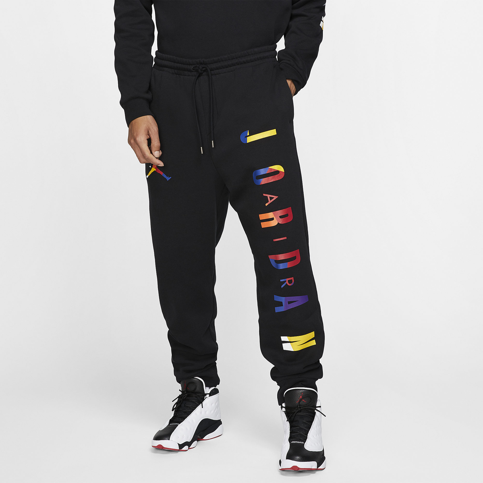 black and gold jordan sweatsuit