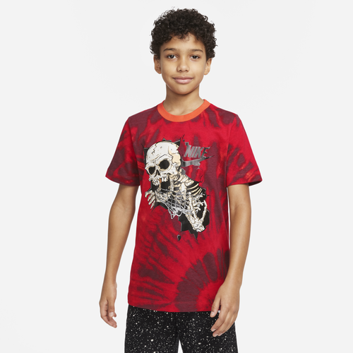 

Nike Boys Nike NSW Frenzy T-Shirt - Boys' Grade School Orange/Black Size L
