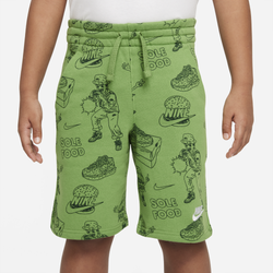 Boys' Grade School - Nike NSW Club Raygun Shorts - Green/Black