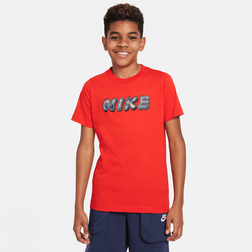 

Boys Nike Nike Tie Dye Tee - Boys' Grade School Multi/Red Size L