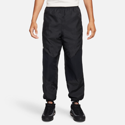Nike Mens  Nsw Tuned Air Woven Track Pants In Black/black