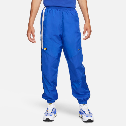 Nike Mens  Nsw Tuned Air Woven Track Pants In White/blue