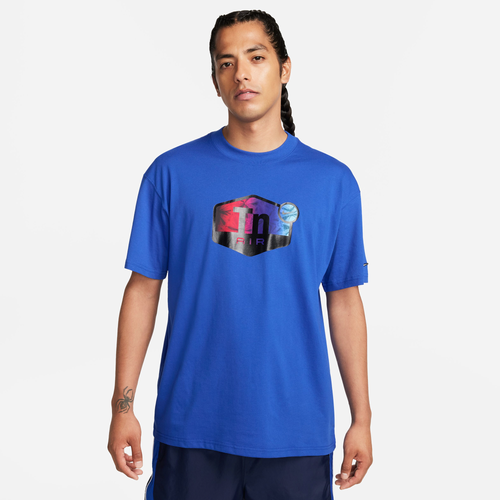 

Nike Mens Nike NSW Tuned Air Graphic T-Shirt - Mens Royal/Multi Size M