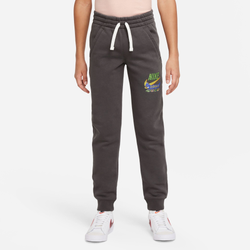 Boys' Grade School - Nike NSW Club Nostalyeah Joggers - Grey/Multi