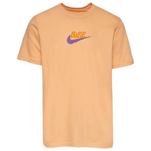 

Nike Mens Nike Bubble T-Shirt - Mens Orange/Purple Size XXL