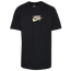 Nike Splash Swoosh T-Shirt - Boys' Grade School Black/Multi Color