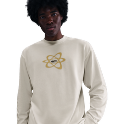 Men's - Nike Long Sleeve Swoosh T-Shirt - Sail