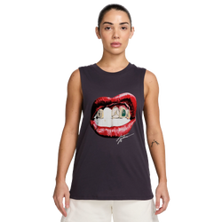 Women's - Jordan Flight GFX GR Sleeveless T-Shirt - Off Noir/White