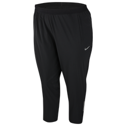Women's - Nike Plus Size Essential 7/8 Pants - Black/Black