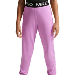Boys' Grade School - Nike Dri-FIT Fleece Joggers - Black/Lt Magenta/Lt Magenta
