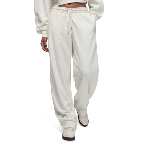  - Jordan Flight Fleece Seasonal Barrel Pants - White