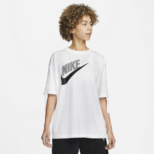 

Nike Womens Nike Short Sleeve Top - Womens White/White Size XS