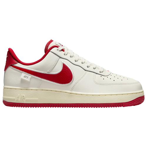 Nike Mens  Air Force 1 '07 In White/grey/red
