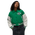 Jordan Brooklyn Varsity Filled Jacket - Women's White/Green