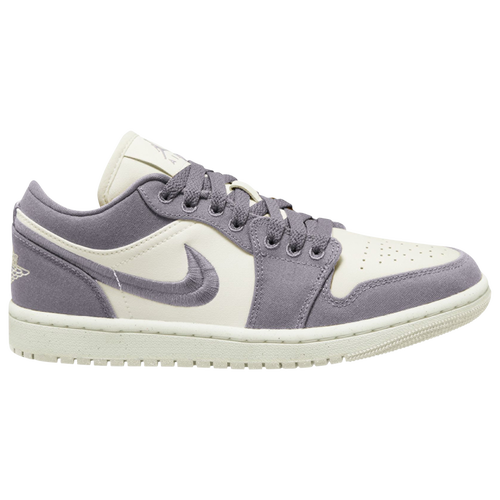 Jordan Air  1 Se Low Sneakers In Steel Grey/sail/white