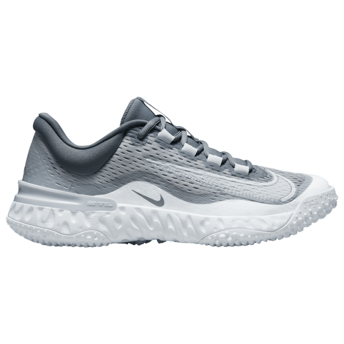 

Nike Womens Nike Alpha Huarache Elite 4 TF - Womens Baseball Shoes Wolf Grey/White/Cool Grey Size 8.5