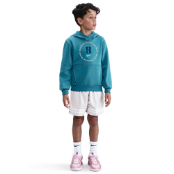 Boys' Grade School - Nike Club Fleece Hoodie - Rift Blue/Blue Force