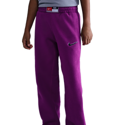 Boys' Grade School - Nike Culture of Basketball Fleece Pant - Bold Berry/Black