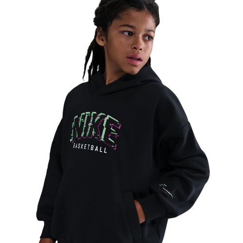 Nike Culture of Basketball Fleece Hoodie - Nike Black/Green Strike