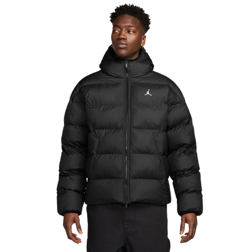 MENS - Jordan Brooklyn Puffer Jacket - Black/White