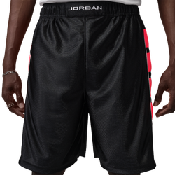 Men's - Jordan Essentials Cat Scratch Shorts - Black/Infrared 23