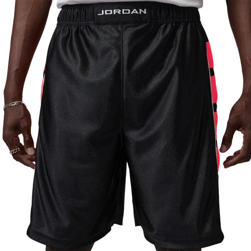 Jordan Essentials Cat Scratch Shorts - Jordan Black/Infrared 23