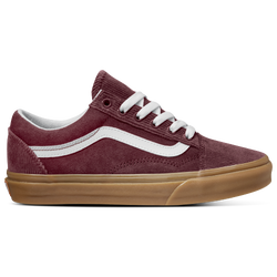 Burgundy vans foot locker best sale