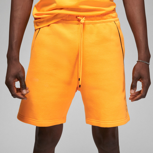 

Jordan Mens Jordan PSG Fleece Short - Mens Black/Yellow Size L