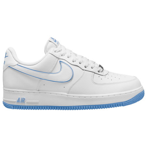 Nike Mens Air Force 1 Low '07 In White/university Blue | ModeSens