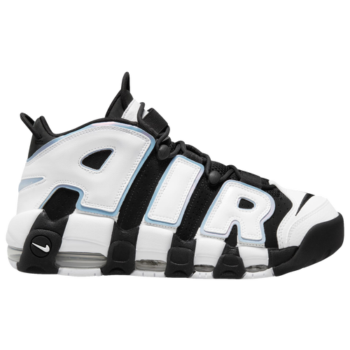 

Nike Mens Nike Air More Uptempo '96 - Mens Basketball Shoes Black/White/Blue Size 11.0