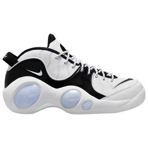 Nike Air Zoom Flight 95 Basketball Sneaker In White/black/grey