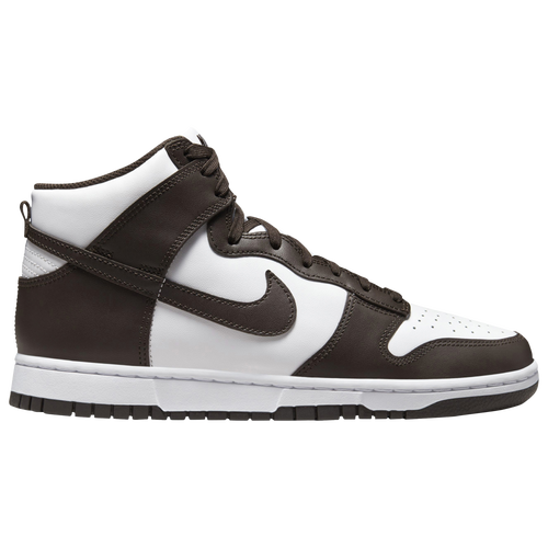 Nike Mens  Dunk Hi Retro Bttys In White/velvet Brown/white