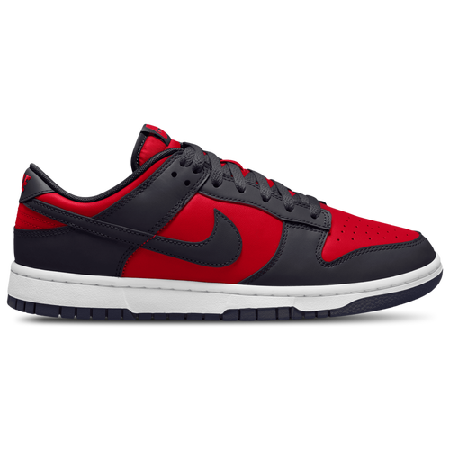 

Nike Mens Nike Dunk Low - Mens Basketball Shoes White/Red/Navy Size 8.0