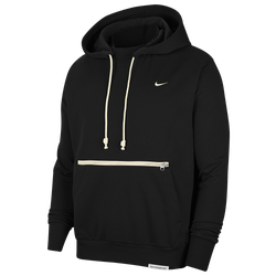 Men's - Nike Standard Issue Hoodie - Black/Pale Ivory