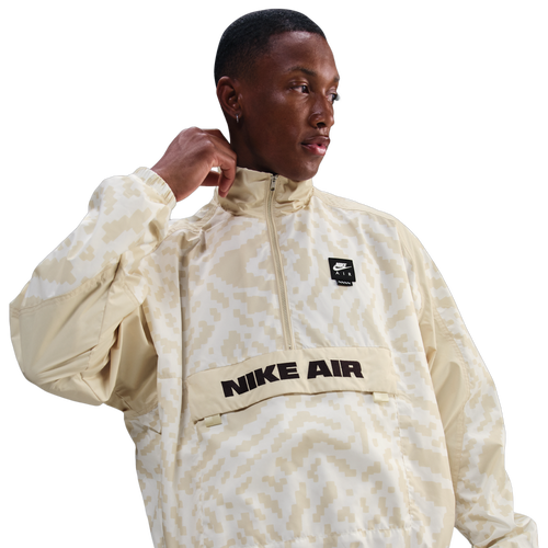 Nike Men's Air Half-zip Jacket In Neutral