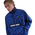 Nike Air All Over Print 1/2 Zip Jacket - Men's Black/Game Royal/Blue Void