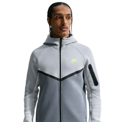 Men's - Nike Tech Fleece Full-Zip Windrunner Hoodie - Lt Smoke Grey/Cool Grey/Photon Dust