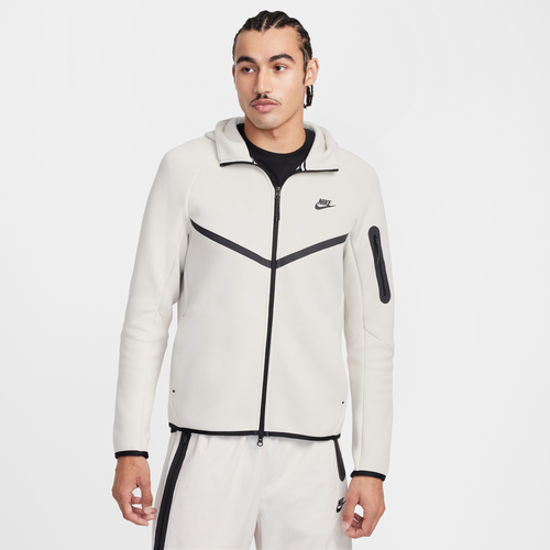 

Nike Mens Nike Tech Fleece Full-Zip Windrunner Hoodie - Mens Tan/Black Size 3XL