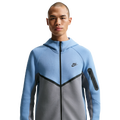 Nike Tech Fleece Full-Zip Windrunner Hoodie - Nike Work Blue/Cool Grey Black