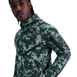 Men's - Nike Tech Fleece Camo Jacket - Cannon/Black
