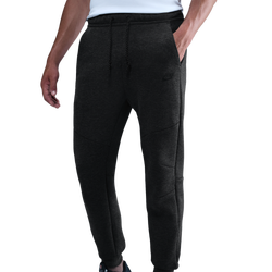 Men's - Nike Tech Fleece Joggers - Black/Black Heather