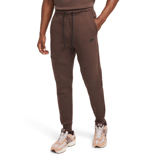 

Nike Mens Nike Tech Fleece Joggers - Mens Baroque Brown/Black Size M