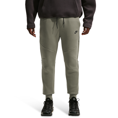 MENS - Nike Tech Fleece Joggers - Silver Sage/Black