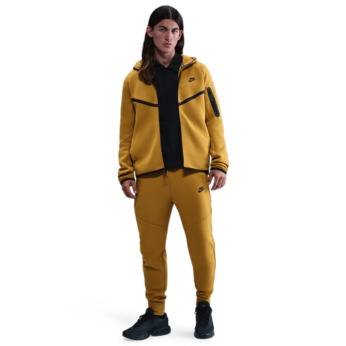 MENS - Nike Tech Fleece Joggers - Ochre/Black