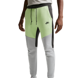 Men's - Nike Tech Fleece Joggers - Lt Liquid Lime/Anthracite/Lt Smoke Grey