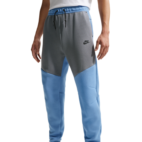 MENS - Nike Tech Fleece Joggers - Work Blue/Black Cool Grey