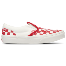 Girls' Preschool - Vans Slip On Valentines - White/Racing Red