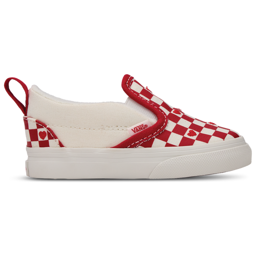  - Vans Slip On Valentines - White/Racing Red