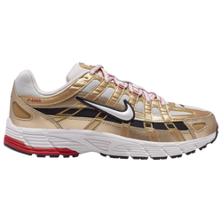 Women's - Nike P-6000 - Light Bone/Summit White/Metallic Gold/Red/Black
