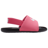 Digital Pink/White/Black - Nike Tdg Kawa Slide-pk/wh